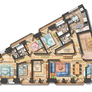 Bright Center, 10m From Subway, 6 Rooms, Up To 20 Ppl Lisbon